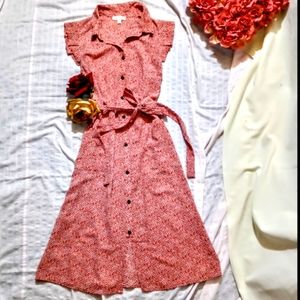 Pretty! Monteau button-up dress XL